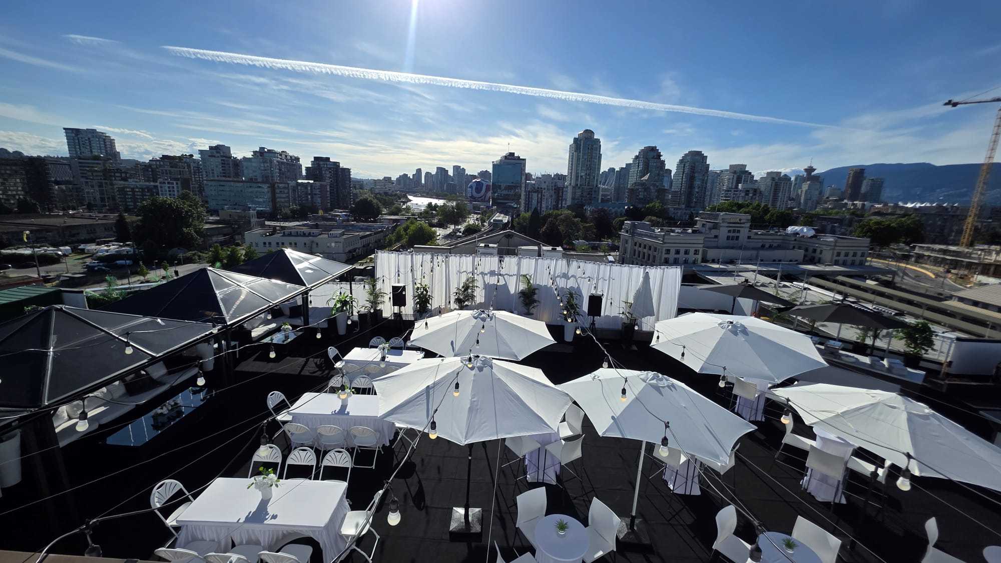 Rooftop dining high above the Vancouver skyline at Sula